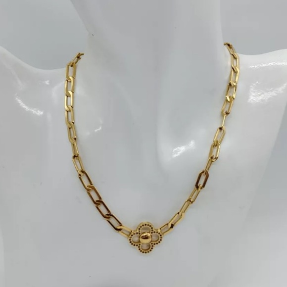 Louis Vuitton Toggle necklace Gold - Picture 2 of 7